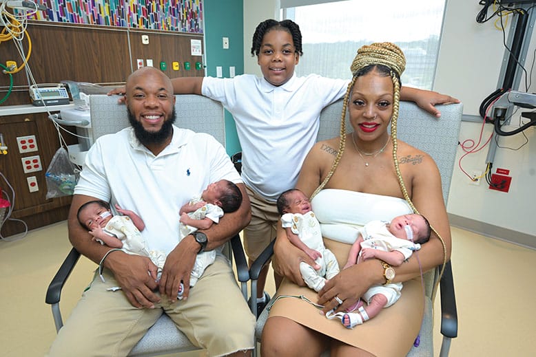 NJ Parents of Rare Quadruplets Share Incredible Story