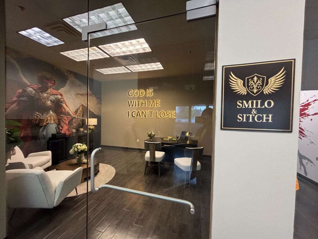 <b>Inside Archangel's offices. Sorrentino founded the center with his childhood pal Michael Smilovitch (aka Mike Smilo).