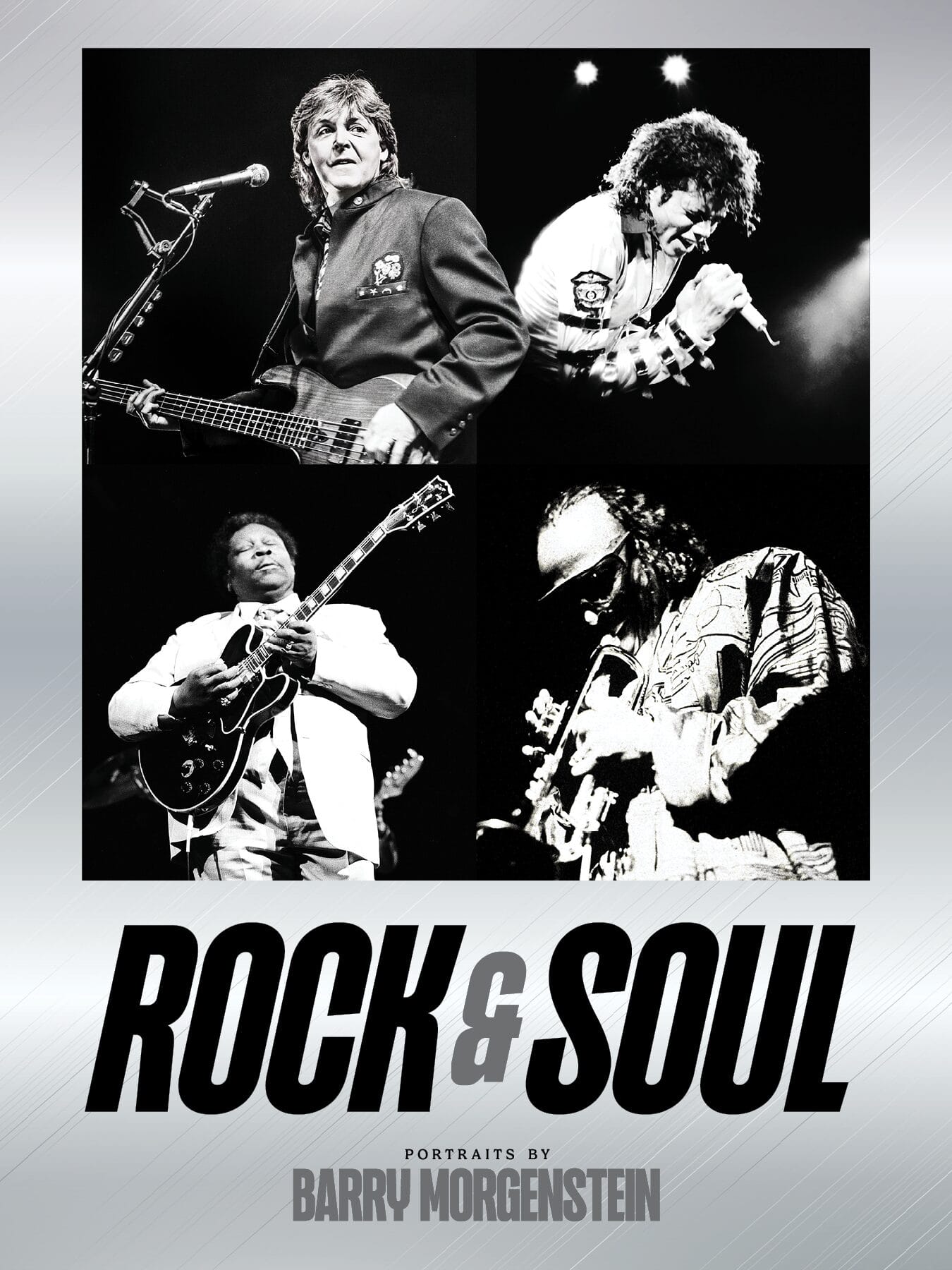 Cover of Barry Morgenstein's "Rock & Soul"