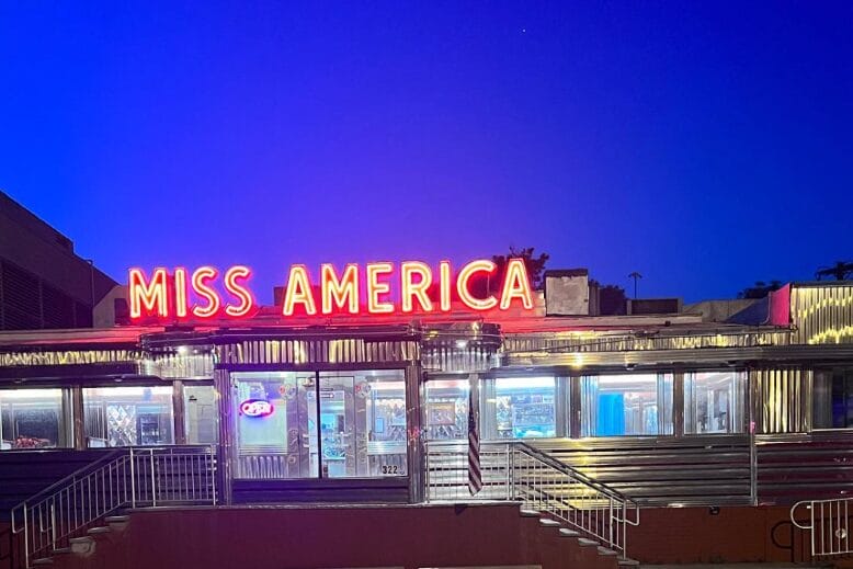 Miss America Diner in Jersey City, New Jersey