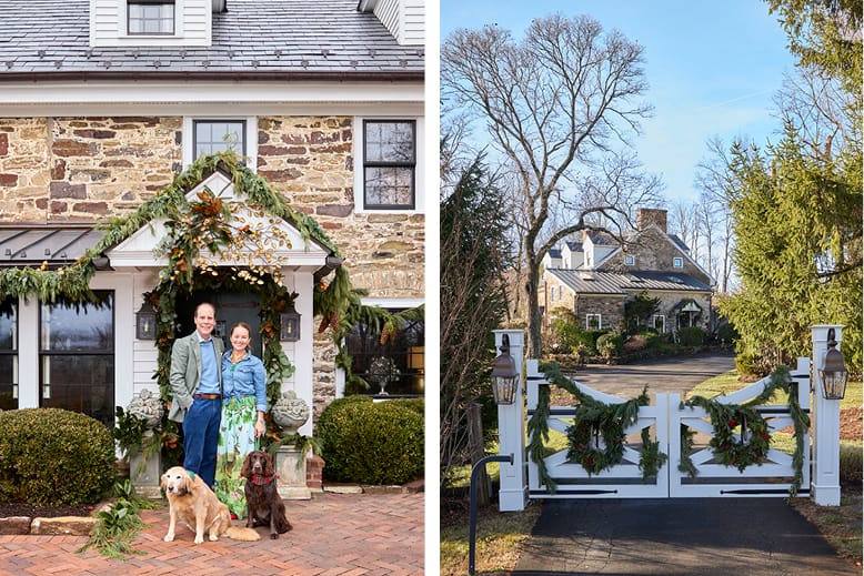 300-Year-Old New Jersey Home Gets Gussied Up for Christmas