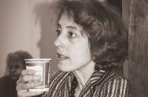 Publisher and editor in chief Kate Tomlinson in the New Jersey Monthly offices circa 2005