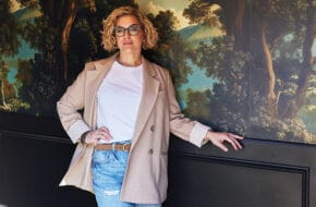 Chef Leia Gaccione at the Saint Clair in Montclair, New Jersey