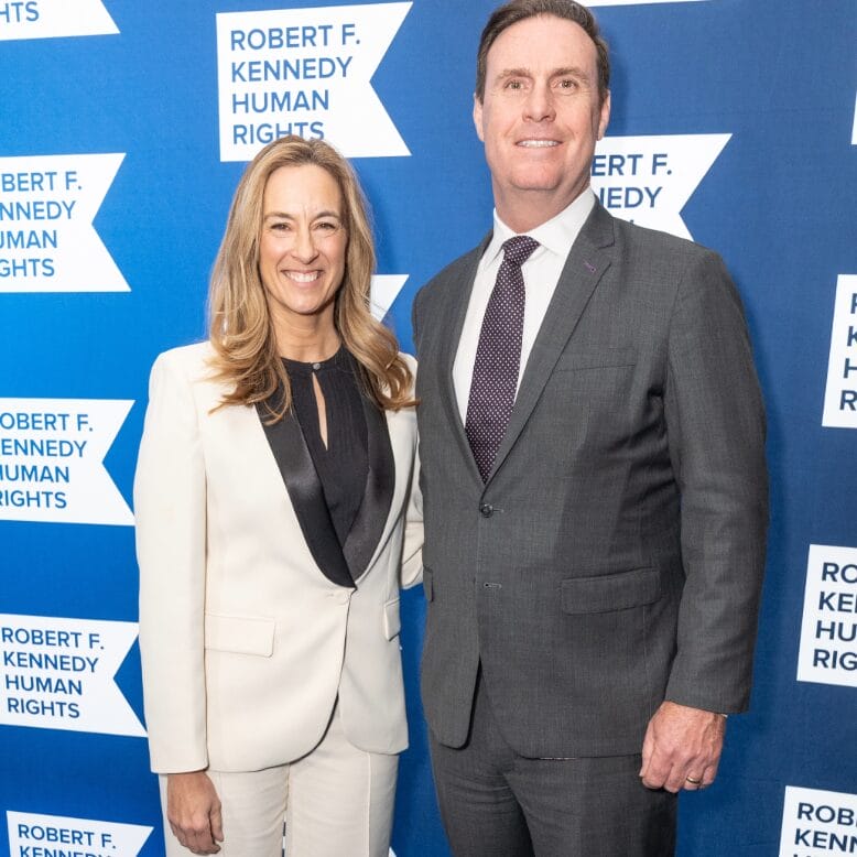Mikie Sherrill and husband Jason Hedberg