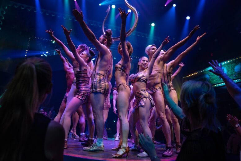 Vegas-style show "The Hook" at the Warner Theatre at Caesars in Atlantic City, New Jersey