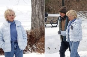 Pamela Anderson and Billy Bob Thornton film scenes for Somedays in Westfield.