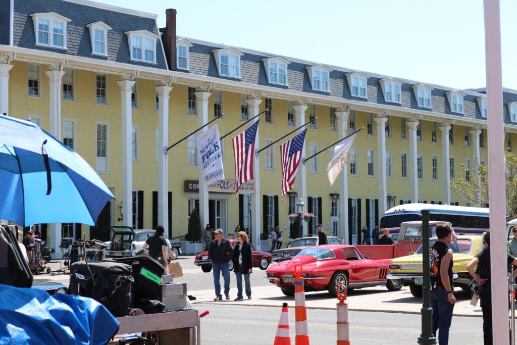 Cape May transformed into Newport, Rhode Island, for the movie A Complete Unknown.