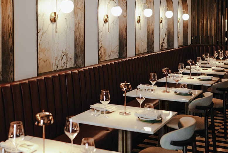 Tables at Casa Ragazzi in New-Brunswick, NJ