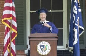 James Van Der Beek at Drew University