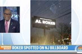 Al Roker and a mystery billboard