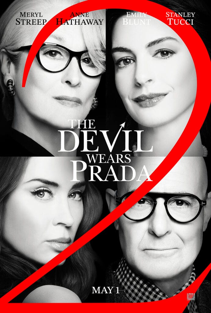 posters for The Devil Wears Prada 2 
