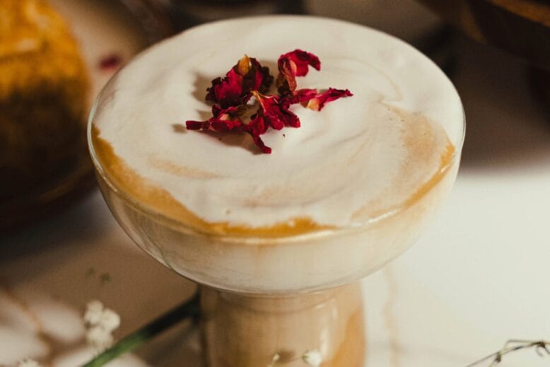 Coffee at Àbákẹ́ Books & Cafe in Jersey City, NJ