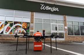 Dexa’s DE-2020 drone outside Wonder in Green Brook, NJ