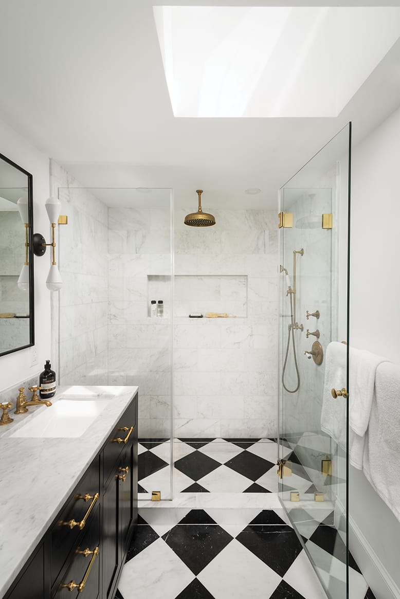 Bathroom in a Jersey City brownstone