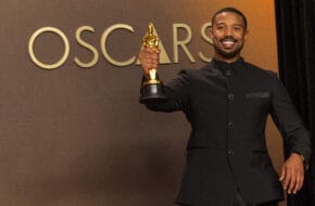 Michael B Jordan at the Oscars
