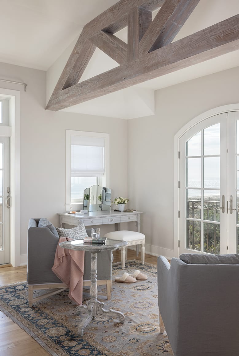 A dressing/sitting room at a home in Ocean County, NJ