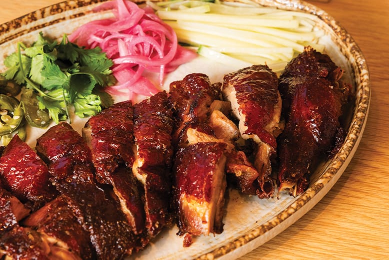 Roasted Peking duck at Xina in Bradley Beach, NJ