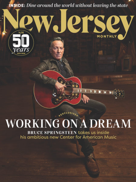 Bruce Springsteen on the cover of New Jersey Monthly magazine's May 2026 issue