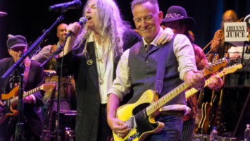 Bruce Springsteen and Patti Smith performing at the 2026 American Music Honors hosted by the Bruce Springsteen Center for American Music at Monmouth University in West Long Branch, NJ
