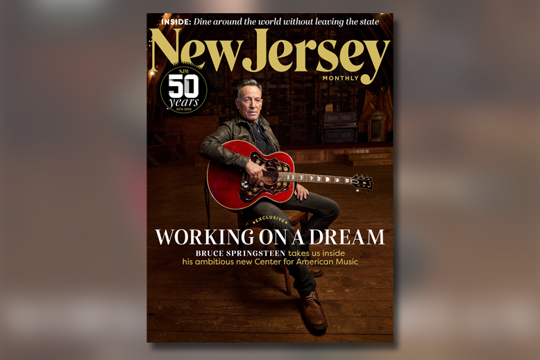 Bruce Springsteen on the cover of New Jersey Monthly magazine's May 2026 issue