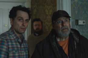 Matthew Rhys and Stephen Root in "Widow's Bay."