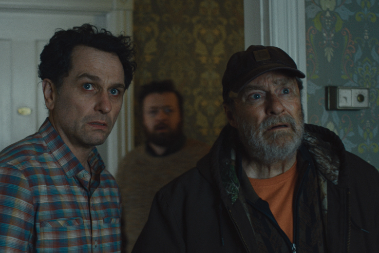 Matthew Rhys and Stephen Root in "Widow's Bay."