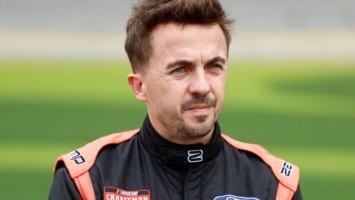 Frankie Muniz at a race