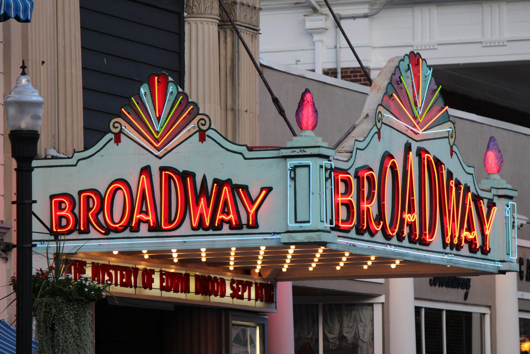 Exterior of Broadway Theatre of Pitman in Pitman, NJ
