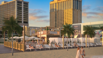 Rendering of Caesars Beach Club in Atlantic City