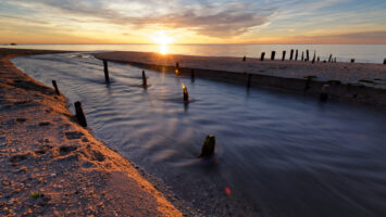 Sunset Beach in Cape May, NJ
