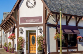 Exterior of Village Green Restaurant in Ridgewood, NJ