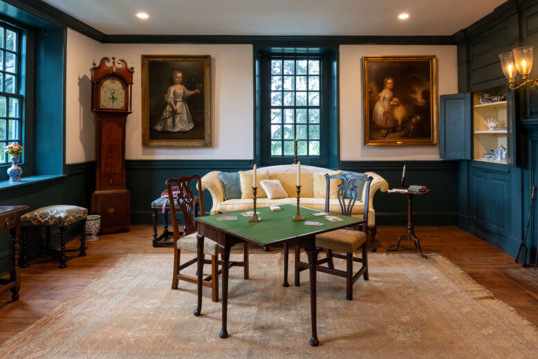 Interior of Dey Mansion in Wayne, NJ