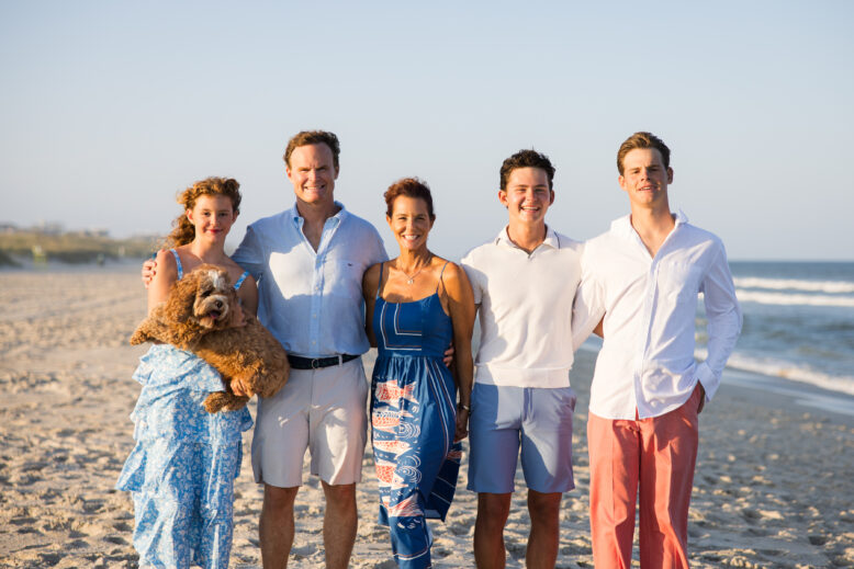 Stephanie Ruhle and family
