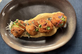 Plate of food at Moxie Modern in Long Branch, NJ