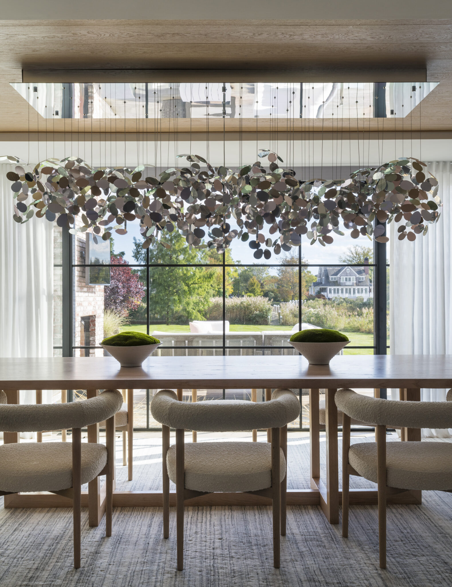 Dining room of home in Rumson, NJ