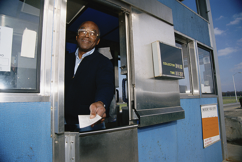 NJ toll collector from the 1980s