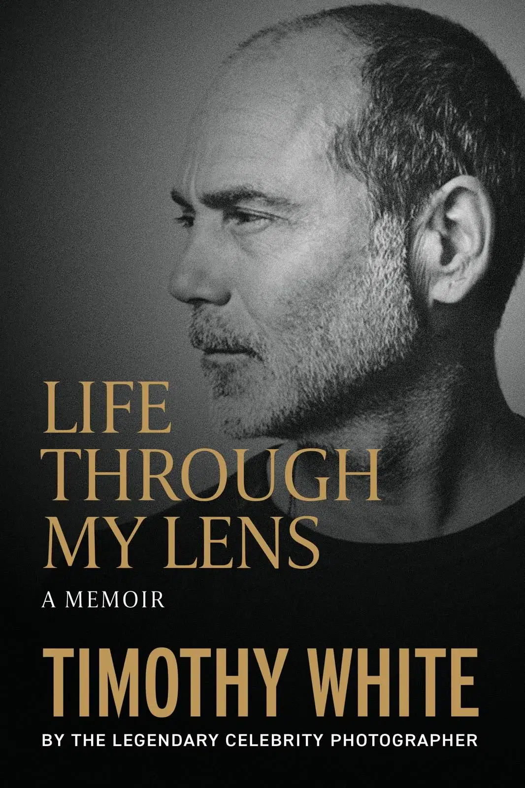 Book cover of "Life Through My Lens" by photographer Timothy White