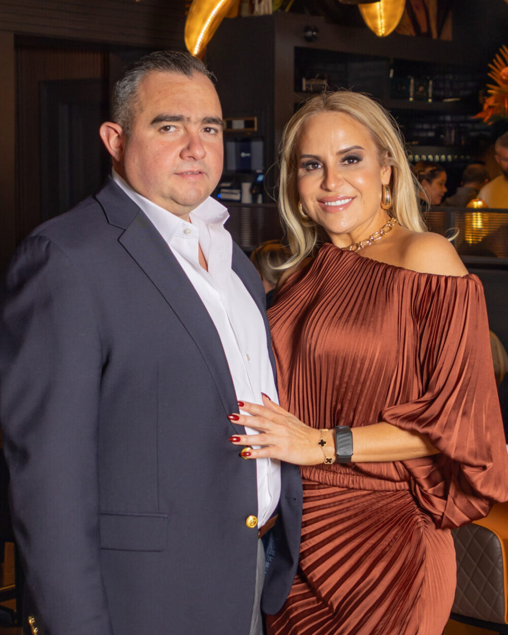 Alan and Nairelys Lopez at Rumba Cubana in Haledon, NJ
