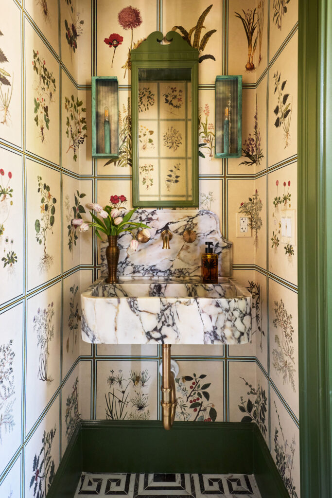 A bathroom by ASID allied member Katie Lindquist of Katie Lindquist Interiors.
