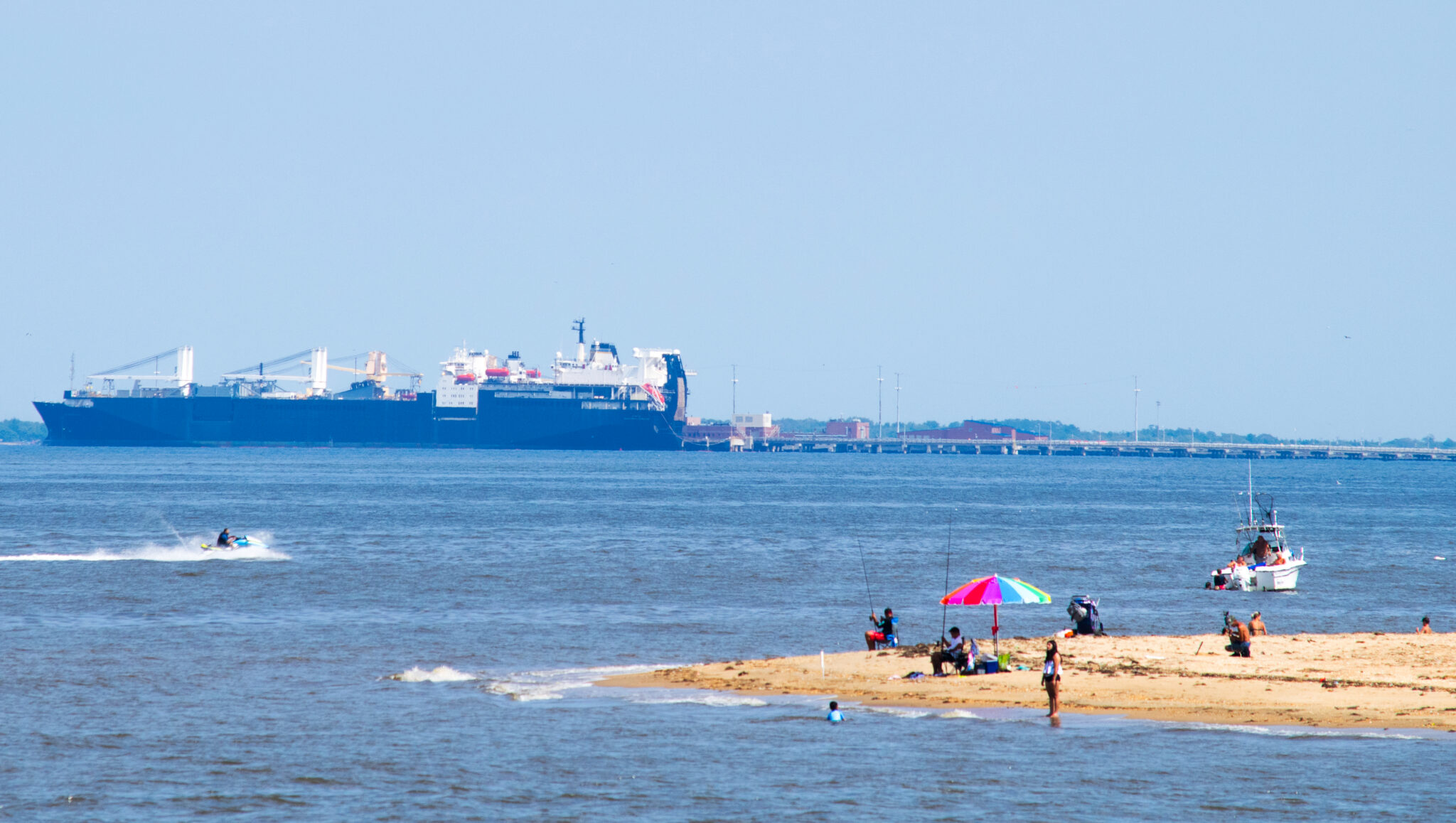 Naval Weapons Station Earle pier