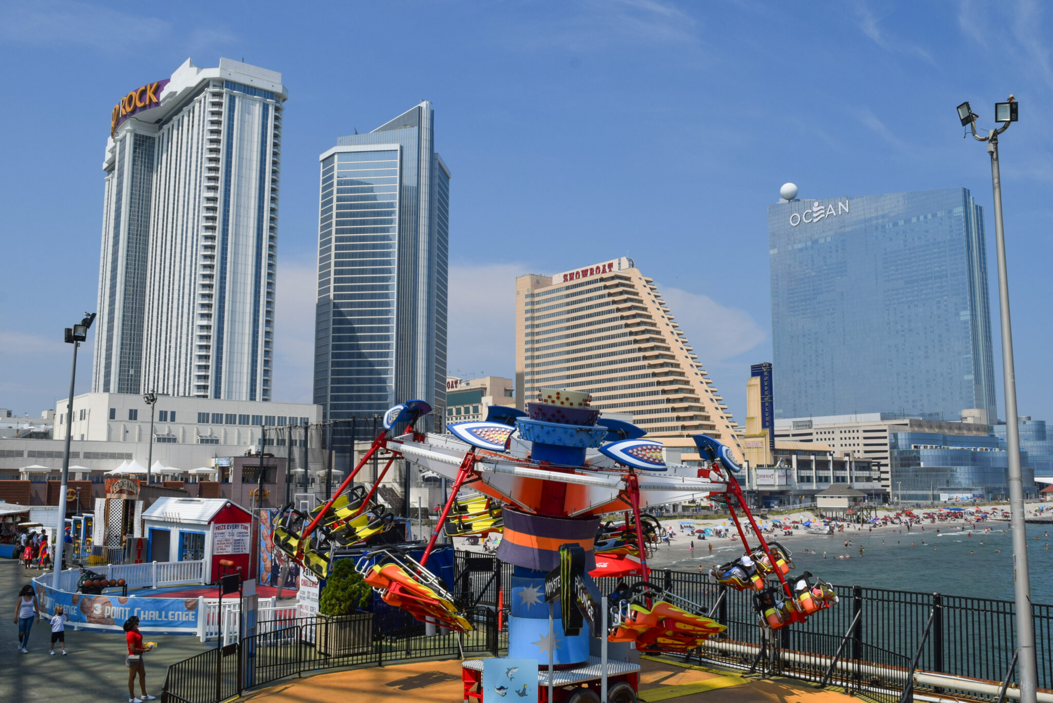 Steel Pier in Atlantic City, NJ