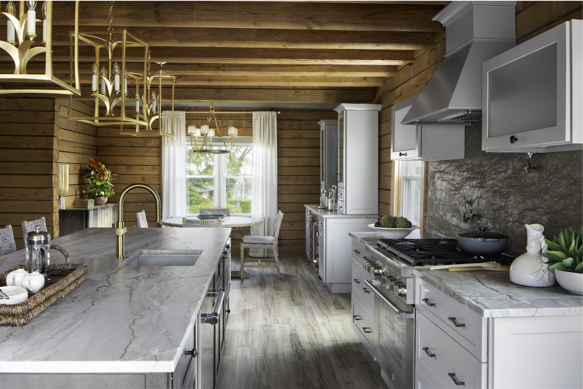 A kitchen by ASID allied member Anna Maria Mannarino of Mannarino Designs.