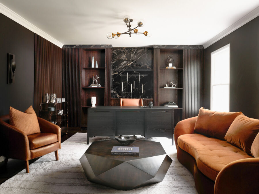 A Cookie-Cutter Colonial in Randolph Gets a Modern, Family-Friendly Makeover