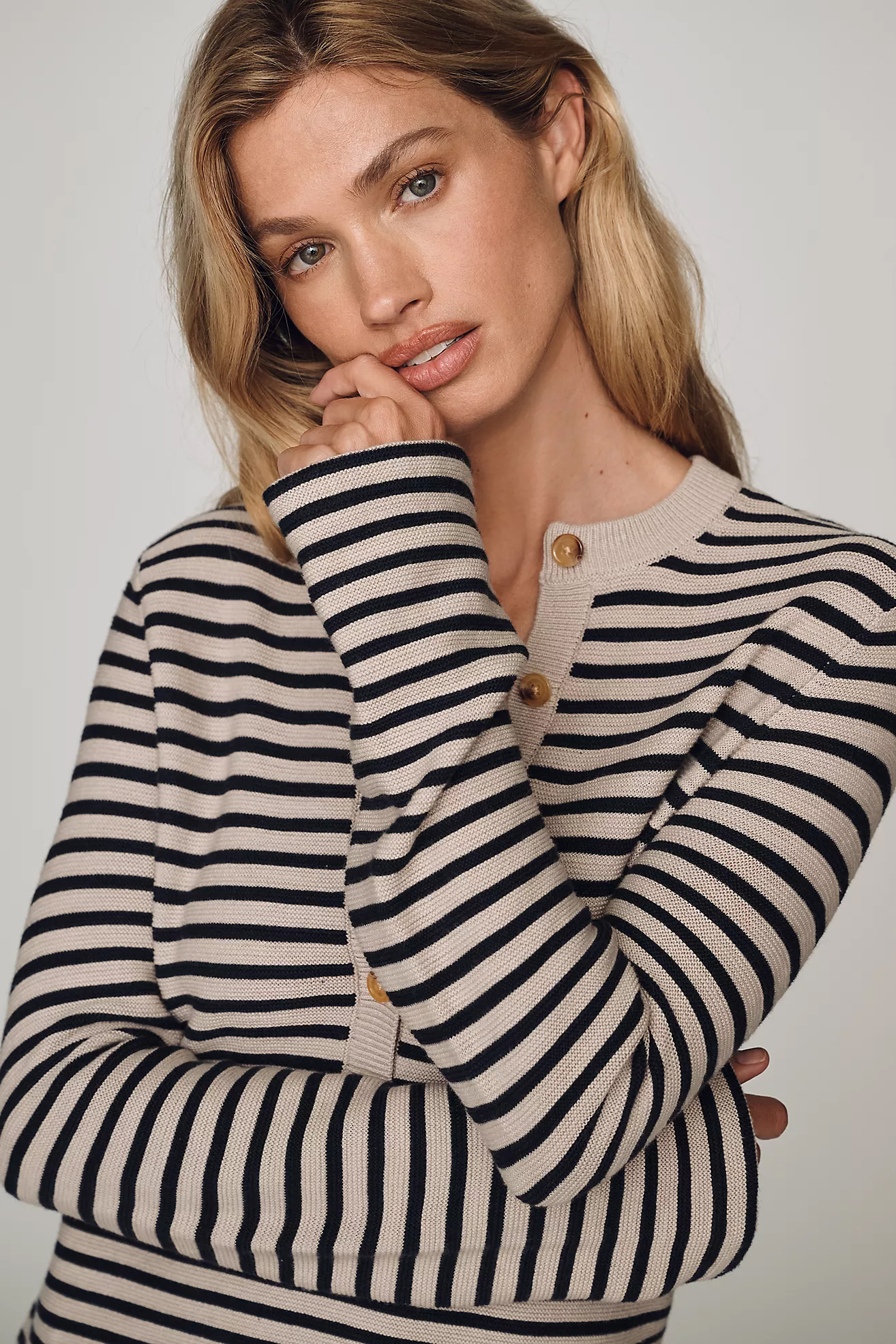 Striped henley from Anthropologie