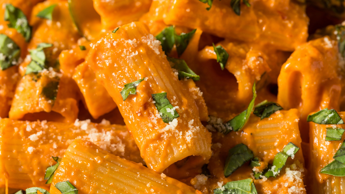 Vodka rigatoni