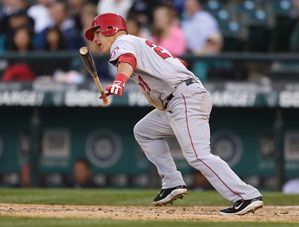 Millville Native Mike Trout Dominated Major League Baseball In His Rookie  Campaign With The Los Angles Angels Of Anaheim