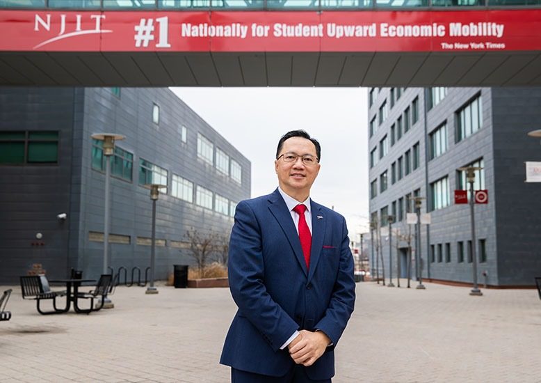 Teik Lim, the new president of NJIT in Newark