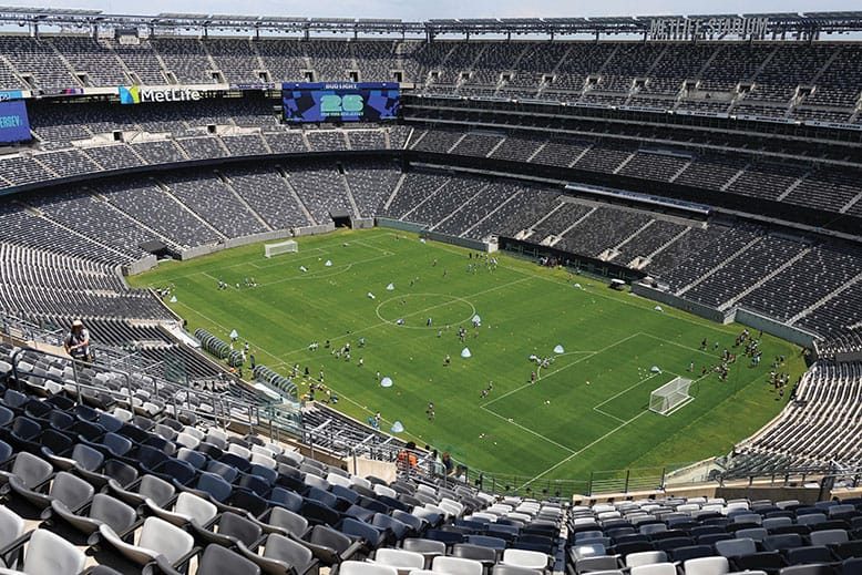 MetLife Stadium in East Rutherford, New Jersey