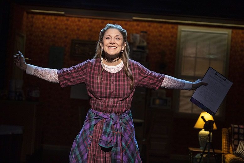 Victoria Clark on the stage of "Kimberly Akimbo" on Broadway