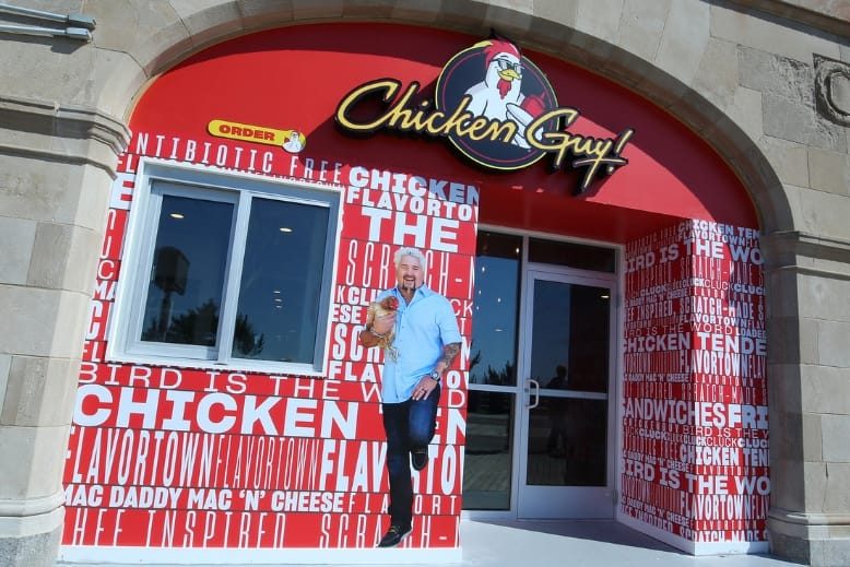 Chicken Guy by Guy Fieri on the Atlantic City Boardwalk